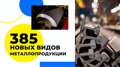 Новые виды продукции